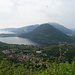 Bel panorama su Bracchio e i tre laghi. 