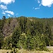 Blick vom Jakelberger Köpfel auf den Übergang vom Ziegspitz zum Rauhenstein