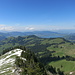 Blick übers Sihltal Richtung Zürichsee