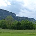 Anfahrtsbild von Scharling aus: Die Roßsteinwand. 