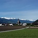 Stans, im Hintergrund die Tuxer Alpen
