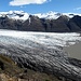Am Aussichtspunkt hoch über der Gletscherzunge