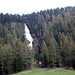 la famosa cascata "Wasserfall" poco dopo Surlej
