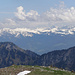 Panoramablick in Richtung Osten<br />im Hintergrund die verschneiten Gipfel von Vorarlberg 