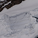 Verschiedene Schichten im Jungfraufirn