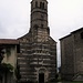 La facciata di Santa Maria del Tiglio a Gravedona.