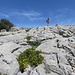 weglos, mit Steinmännchen ausgezeichnet, führt der Anstieg weiter zum Puig de sa Reteta ...