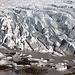 Am Svínafellsjökull - Die Gletscherzunge läuft in einem kleinen See aus.
