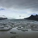 einer der Gletscherseen am Fusse des Vatnajökull