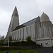 die Hallgrímskirkja, eines der Wahrzeichen von Reykjavik