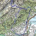 Routenverlauf<br /><br />Quelle: Swiss Map online