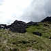Usciti dal bosco di larici ci si ritrova all' Alpe Matro Cauri Q1891