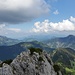 Schade - dass die Sicht nicht besser war: Hier würde man top in die Chiemgauer Alpen blicken können! 