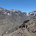 Toubkal (4167 m), Toubkal 0 (4030 m) und Ras Ouanoukrim (4083 m)