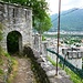 Diese Festungsmauer querte einst die ganze Ebene bis zu den Burgen von Bellinzona