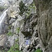 Am Einstieg Klettersteig Allmenalp