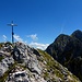 Oberes Gipfelkreuz am Pilgerschrofen