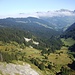 Aussicht bei P. 1663 Richtung Alpstein