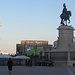 Auf der Praça do Comércio gab es ein Public viewing, doch König José I. schaute in die andere Richtung.<br />