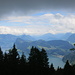 Ausblick von der Alp Gschwänd zum Bürgenstock