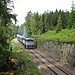 Kytlice, historischer ČSD-Personenzug mit T 478.3101 und Bai-Wagen im Regelverkehr, bergfahrend