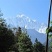 Blick auf das Annapurna-Massiv
