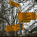 ...der Weg führt nach Les Planchettes (ein gefundenes Fressen für diejenigen, die gerne links abdriften).