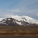 Unterwegs auf Snæfellsnes - Blick zum Snæfellsjökull aus etwa nordwestlicher Richtung.