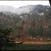 Lac de Moron. Der Hinweg erfolgte oberhalb/zwischen den Felsen.