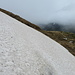 Ende, wieder so ein steiles Schneefeld. Leider hatte ich die entsprechende Ausrüstung nicht dabei.