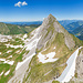 Panorama Brünnelistock vom Rossalpelispitz. Das Bild in "Originalgrösse" habe ich in 3840px Breite hochgeladen, damit man die Gipfel erkennen kann.