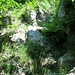Vegetazione e roccia sono le due note principali del Canalone