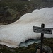 das Bächli wütet unter dem Schnee