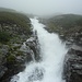 der Wasserfall ist heute wesentlich besser in Form als ich