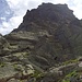 Abseil- und Abstiegsseite Punta Acellu. Abstiegsroute löst sich überraschend einfach auf...