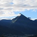 Blick zur eleganten Üntschenspitze mit ihrem wunderbaren Westgrat. Und dem Nordostpfeiler, links, auf den ich ganz bescheiden hinweisen möchte. ;-)