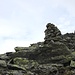 <b>Omino di pietre sulla cresta NE del Monte Prosa.</b>