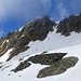 Reste des Molybdänbergwerkes in der Roten Chuma, hinten Rothorn