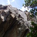 Eindrückliche Kletterei über dem riesigen Tafonidach darf im Quergang gehangelt werden