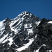 siamo proprio sotto la cuspide del piz Corvatsch