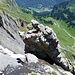 Blick zurück auf den Brocken und..