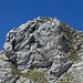 Wissgandstock Westgipfel (mit Gipfelbuch).
