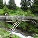 Stabile Holzbrücke