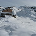 il rifugio Calvi e la zona circostante,meta degli sci alpinisti