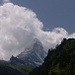 Leider in Wolken gehüllt: Matterhorn