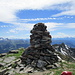 der imposante Steinmann am Hochwang