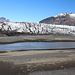 Unterwegs bei Skaftafell - Die Gletscherzunge Skaftafellsjökull endet in einem kleinen See. 