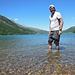 Lago di Silvaplana: finalmente una bella rinfrescata!!
