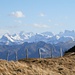 prächtiges Gipfelplateau - mit ebensolcher Aussicht!
Bildmitte: Sendeturm auf Titlis