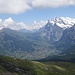 Grosse Scheidegg mit Wetterhorn
